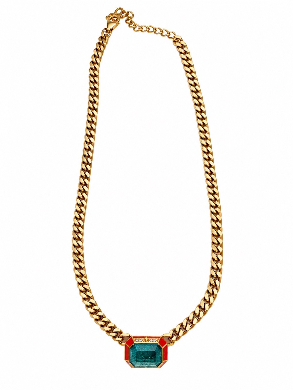 Pascal Artdeco Prism Diamond Necklace